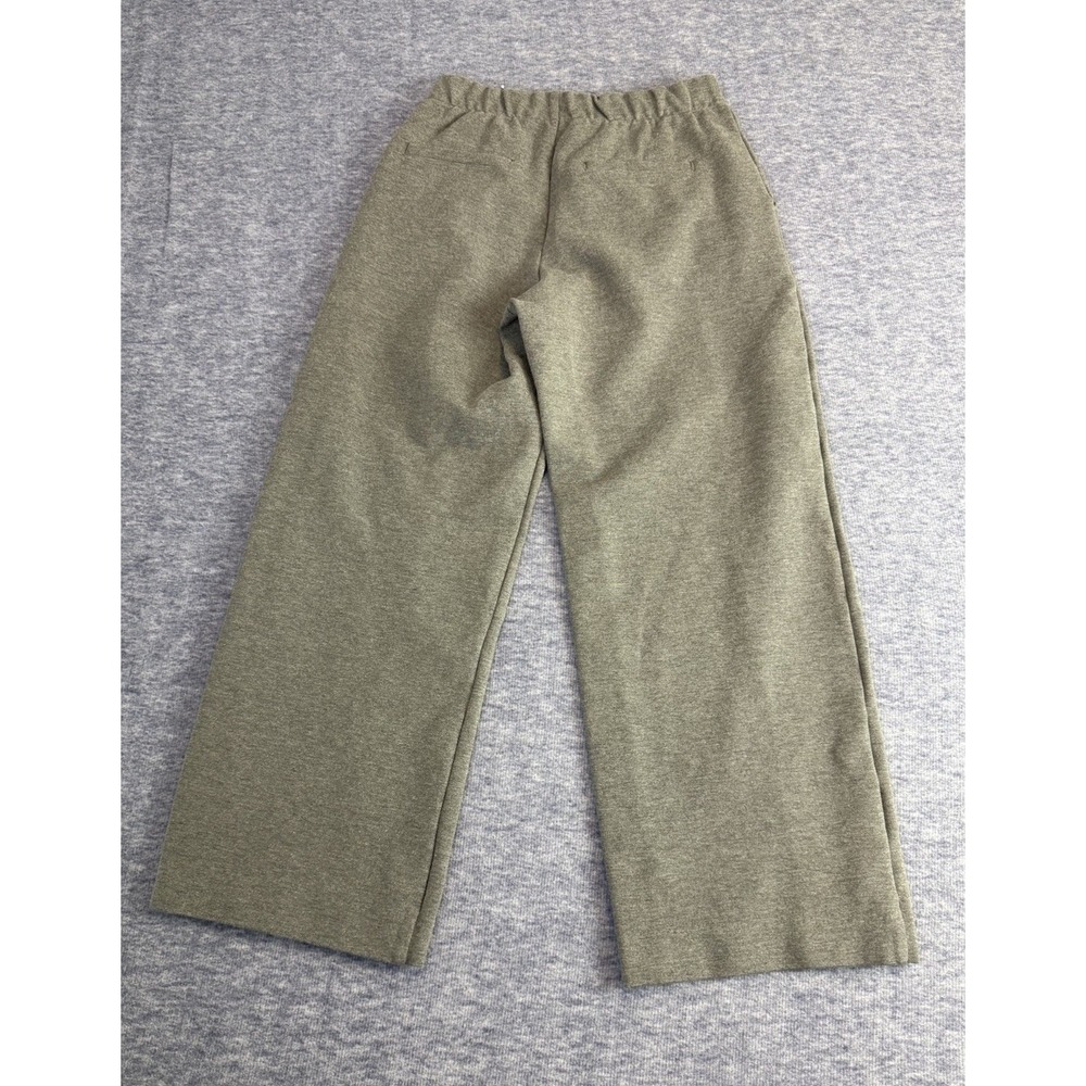 Everlane Pant Stretch Elastic Waist Slacks Gray Drawstring Women Size XS - Picture 8 of 11